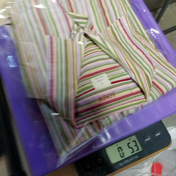 J.Crew Shirt Womens 2 Button Up Striped Stretch Business Career Office Formal - Picture 11 of 11